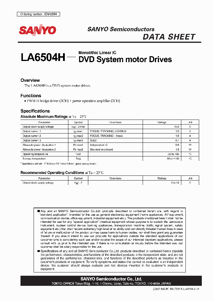 LA6504H_468220.PDF Datasheet