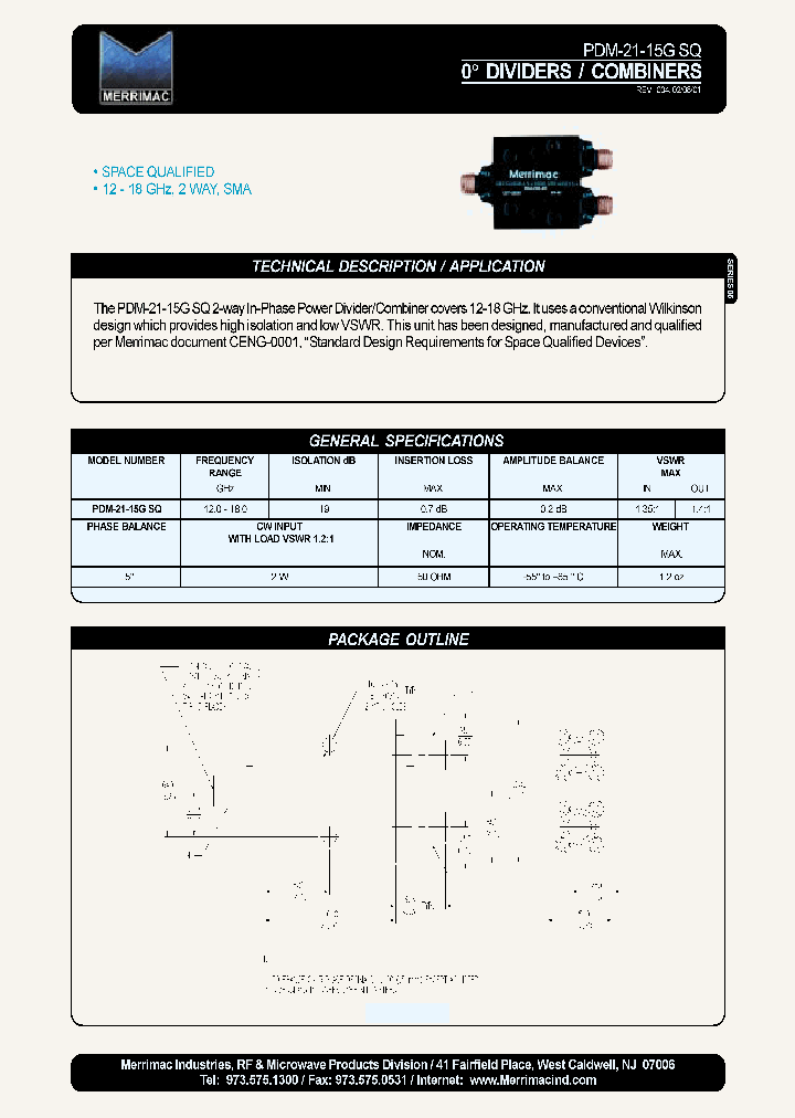 PDM-21-15GSQ_470751.PDF Datasheet