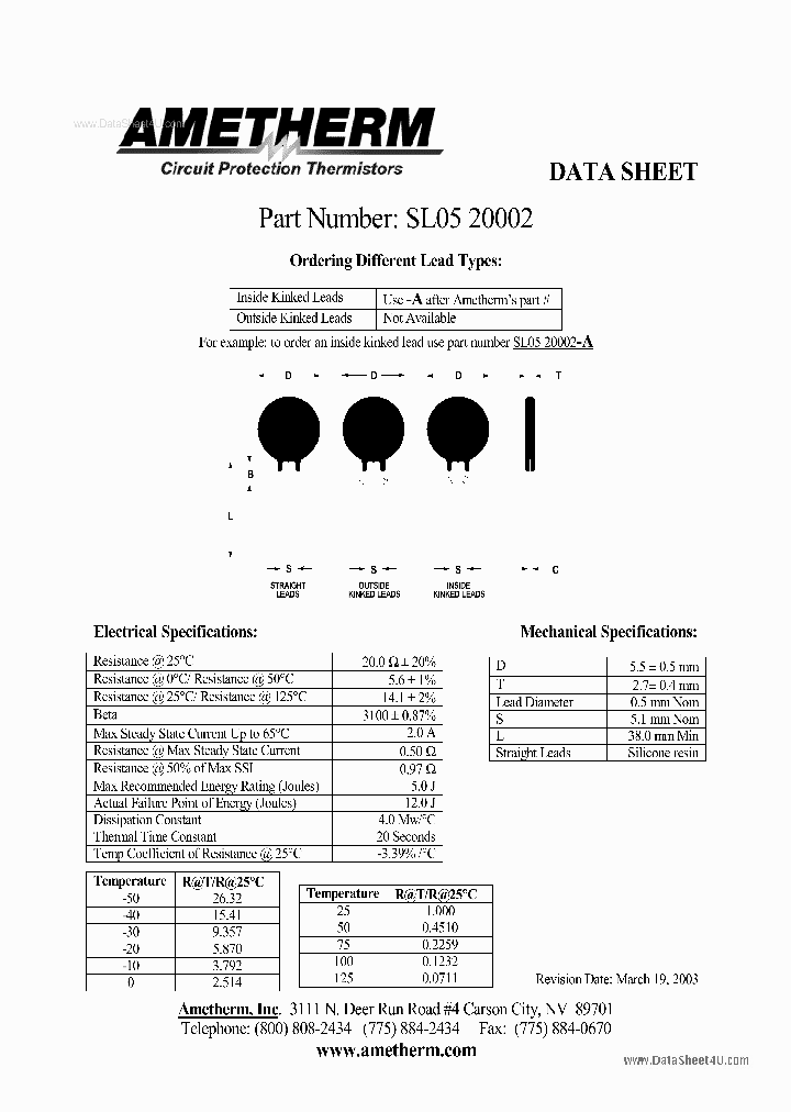 SL0520002_197948.PDF Datasheet