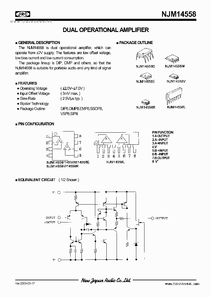NJM14558_197373.PDF Datasheet