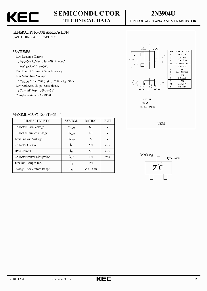 2N3904U_249366.PDF Datasheet