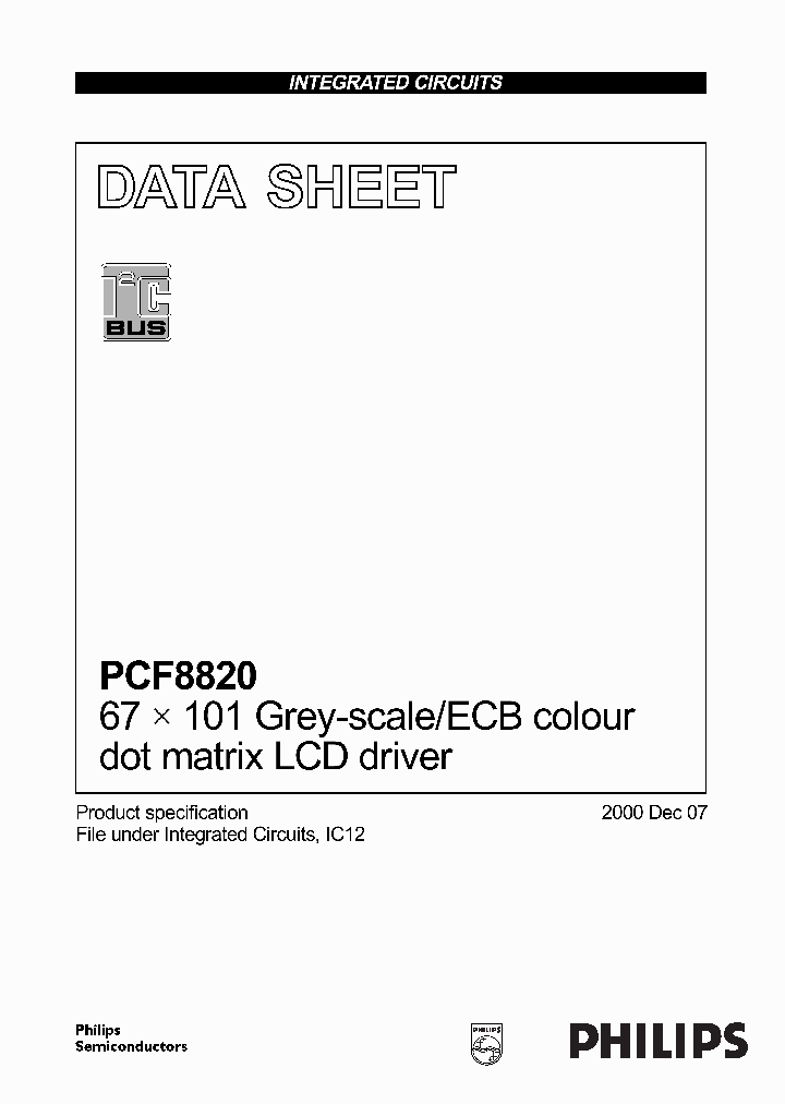 PCF8820U2F1_257094.PDF Datasheet