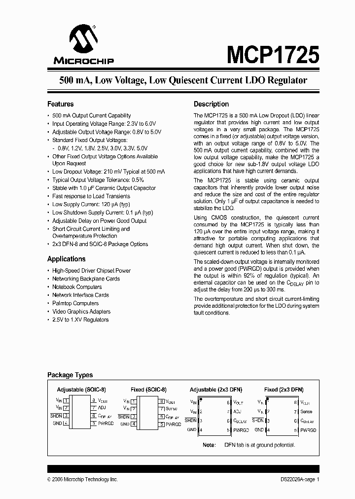 MCP1725-3302EMC_478852.PDF Datasheet