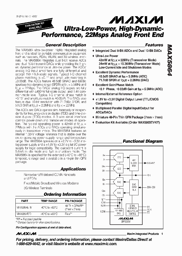 MAX5864ED_542409.PDF Datasheet