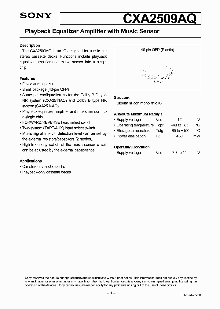CXA2509AQ_275053.PDF Datasheet