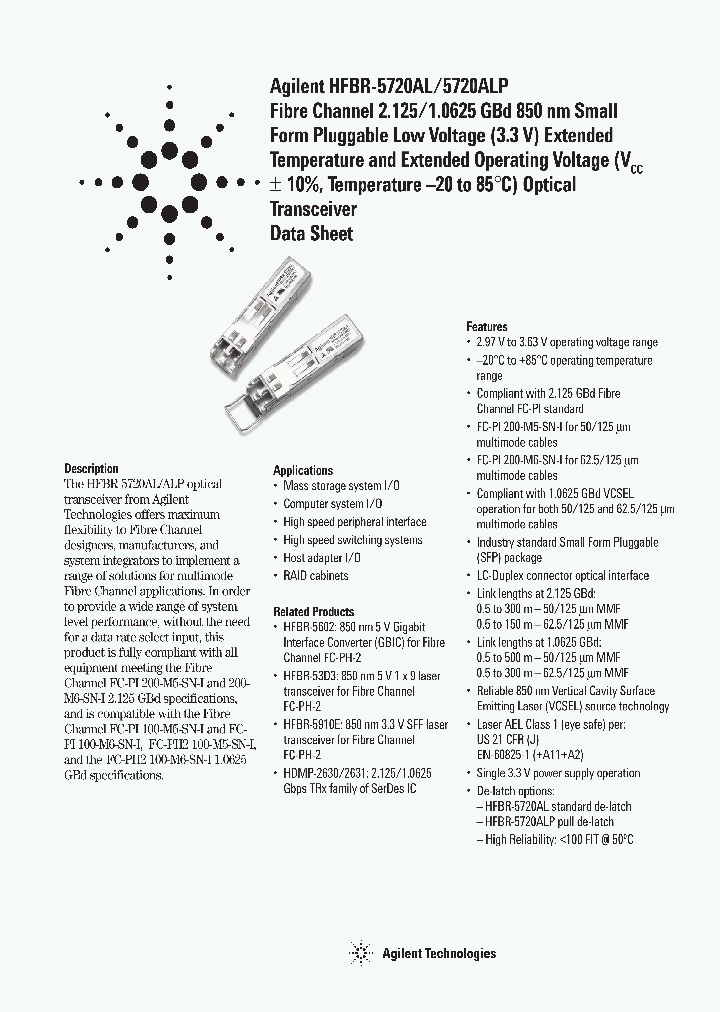 HFBR-5720ALP_282913.PDF Datasheet