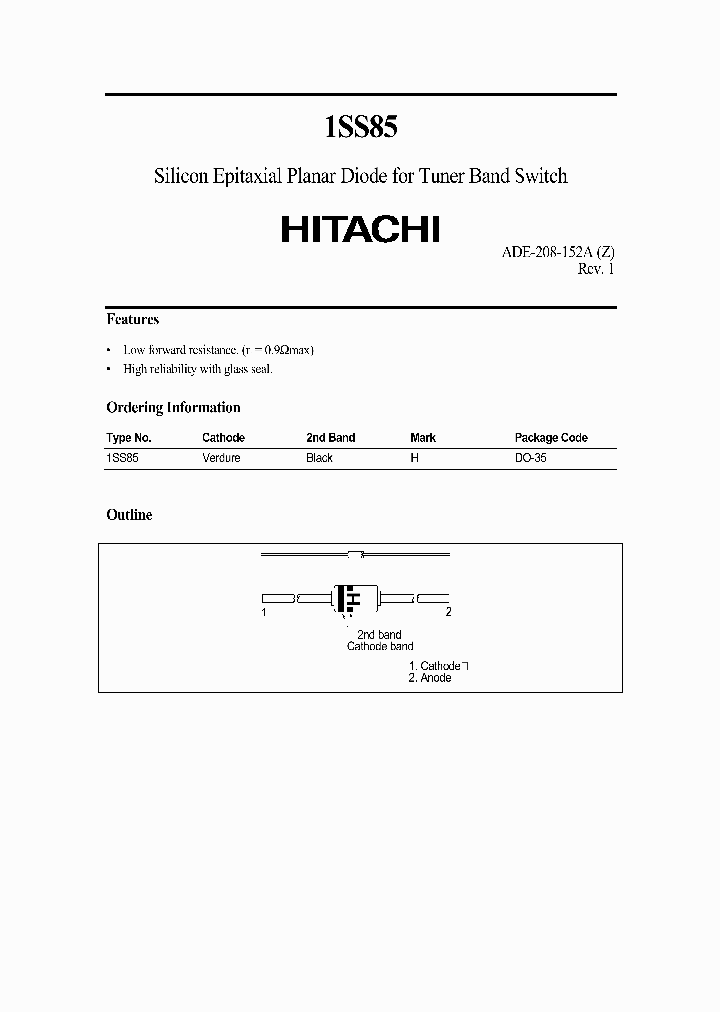 1SS85_359761.PDF Datasheet