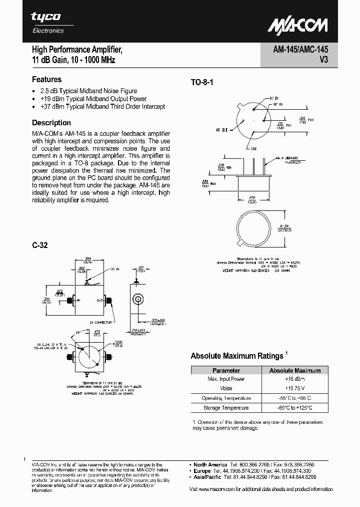 AMC-145_647431.PDF Datasheet