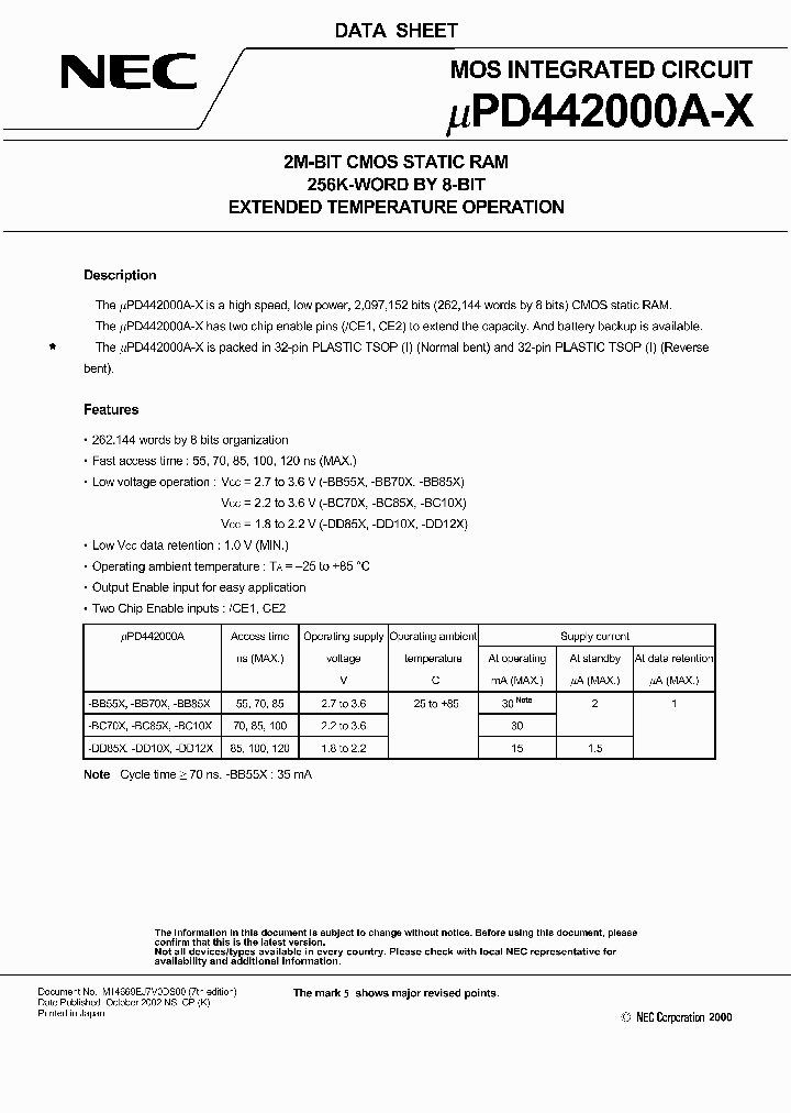 UPD442000A-X_310779.PDF Datasheet