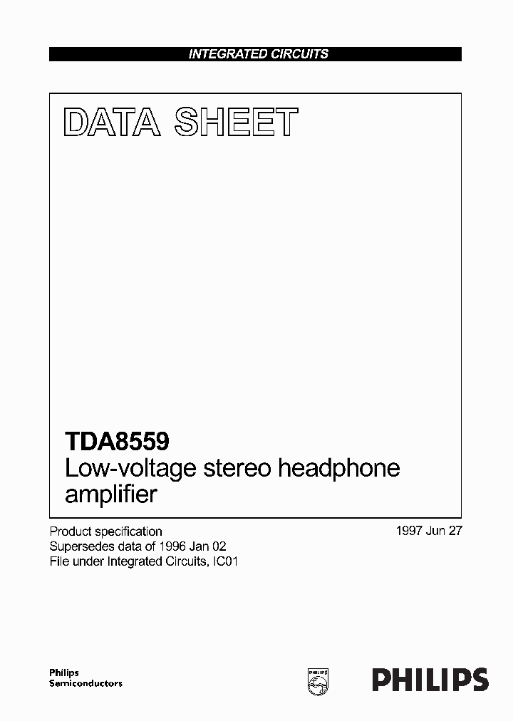 TDA8559_700385.PDF Datasheet