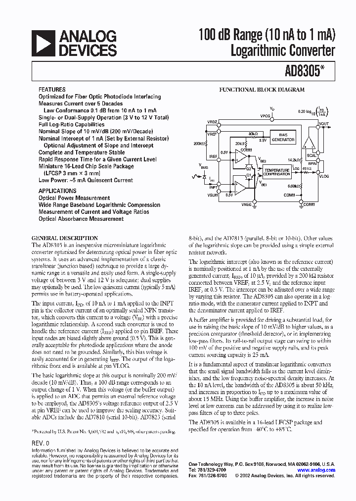 AD8305_339357.PDF Datasheet