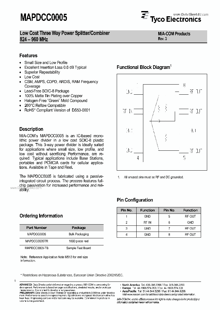 MAPDCC0005_319240.PDF Datasheet