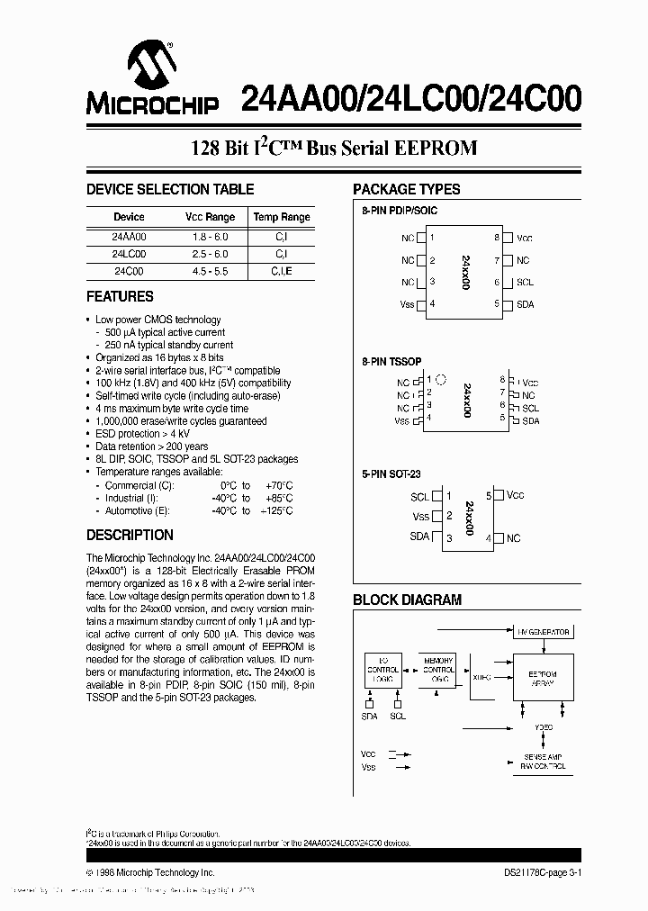 24C00T-EST_385447.PDF Datasheet