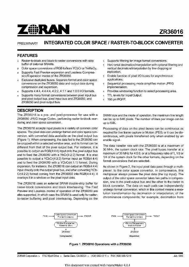 ZR36016_388346.PDF Datasheet