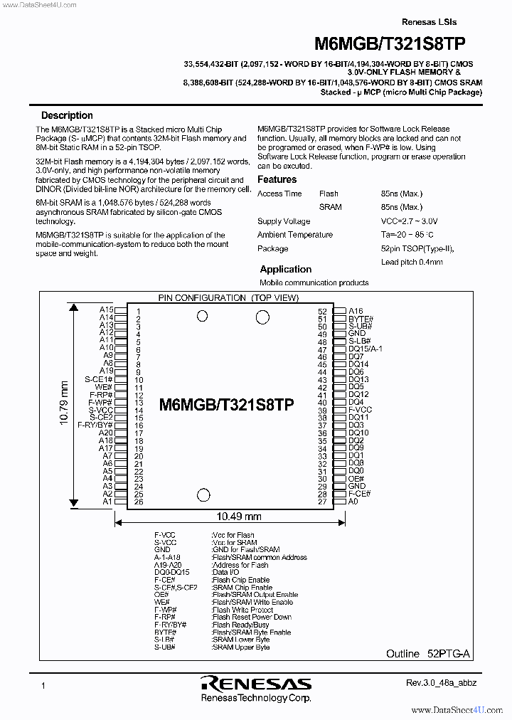 M6MGB321S8TP_330266.PDF Datasheet