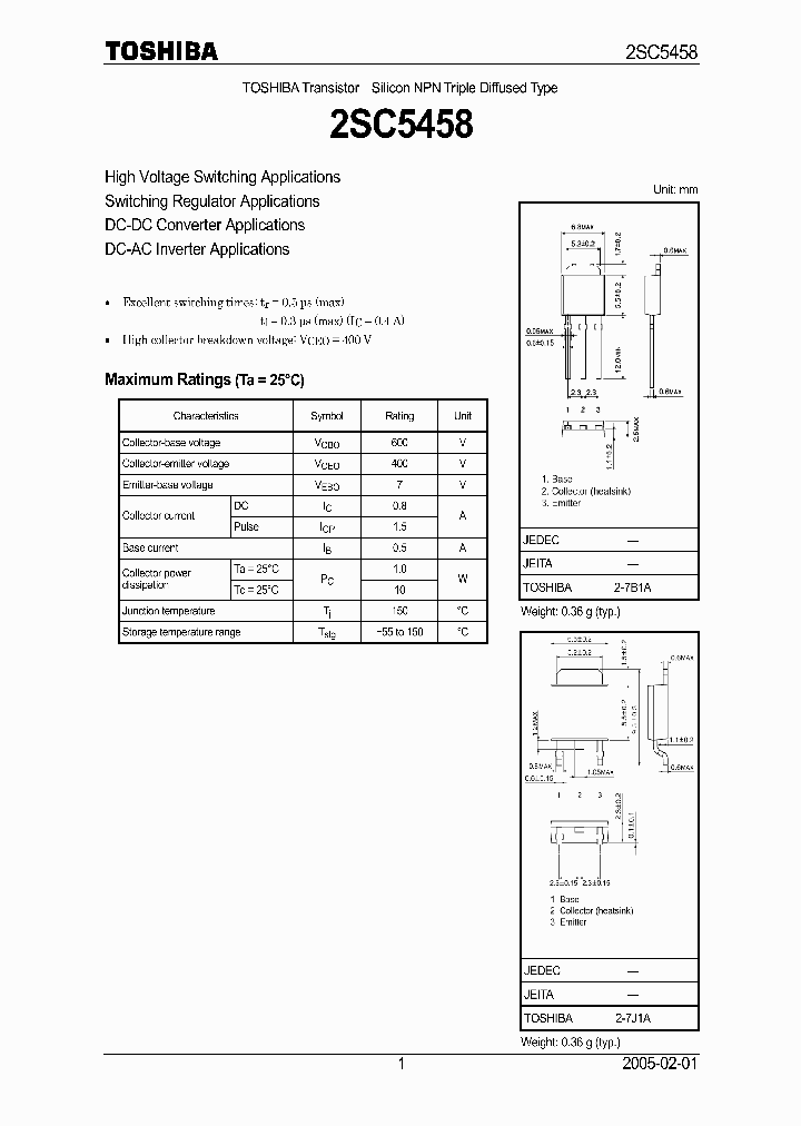 2SC545805_742065.PDF Datasheet