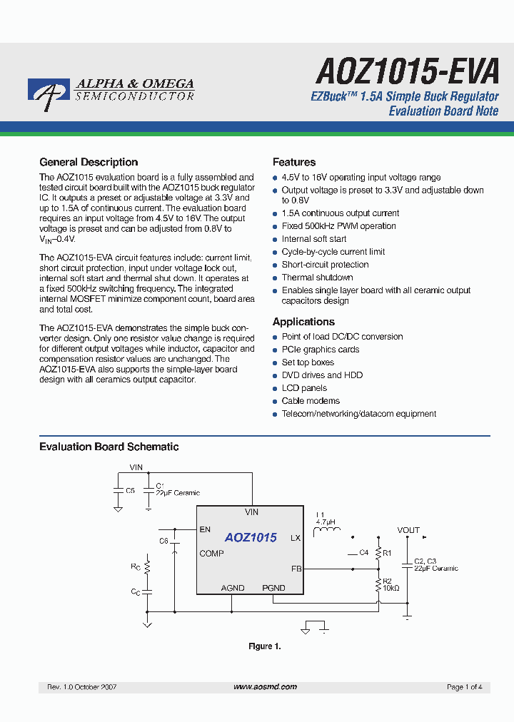 AOZ1015-EVA_393882.PDF Datasheet