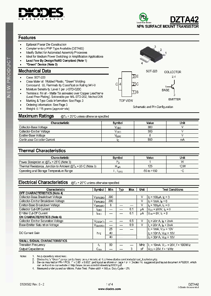 DZTA42_754968.PDF Datasheet