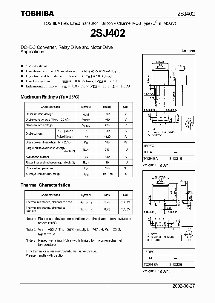 2SJ402_402326.PDF Datasheet