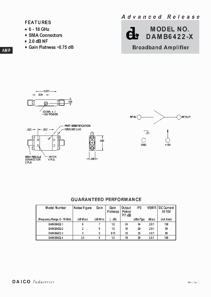 DAMB6422-X_405380.PDF Datasheet