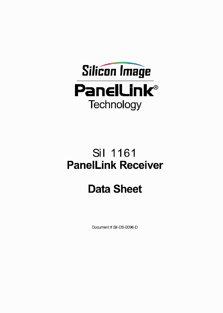 SII1161_454386.PDF Datasheet