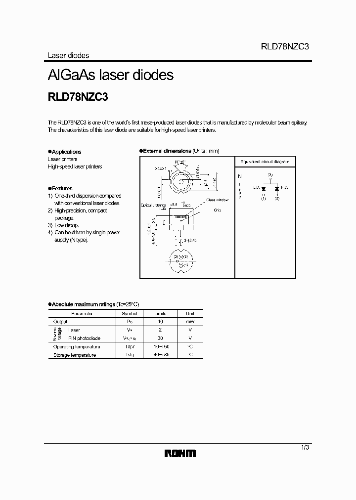 RLD-78NZ-C3_476265.PDF Datasheet