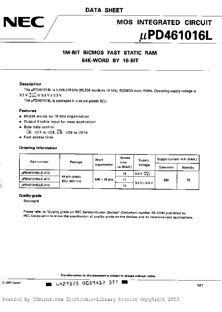 UPD461016LLE-A10_482719.PDF Datasheet