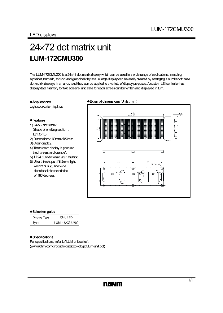 LUM-172CMU300_473591.PDF Datasheet