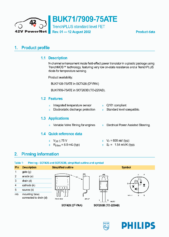 BUK7909-75ATE_478319.PDF Datasheet