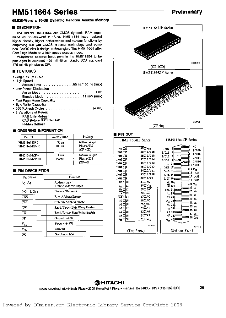 HM511664LJ-10_507267.PDF Datasheet