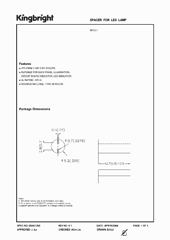 BR127_529278.PDF Datasheet