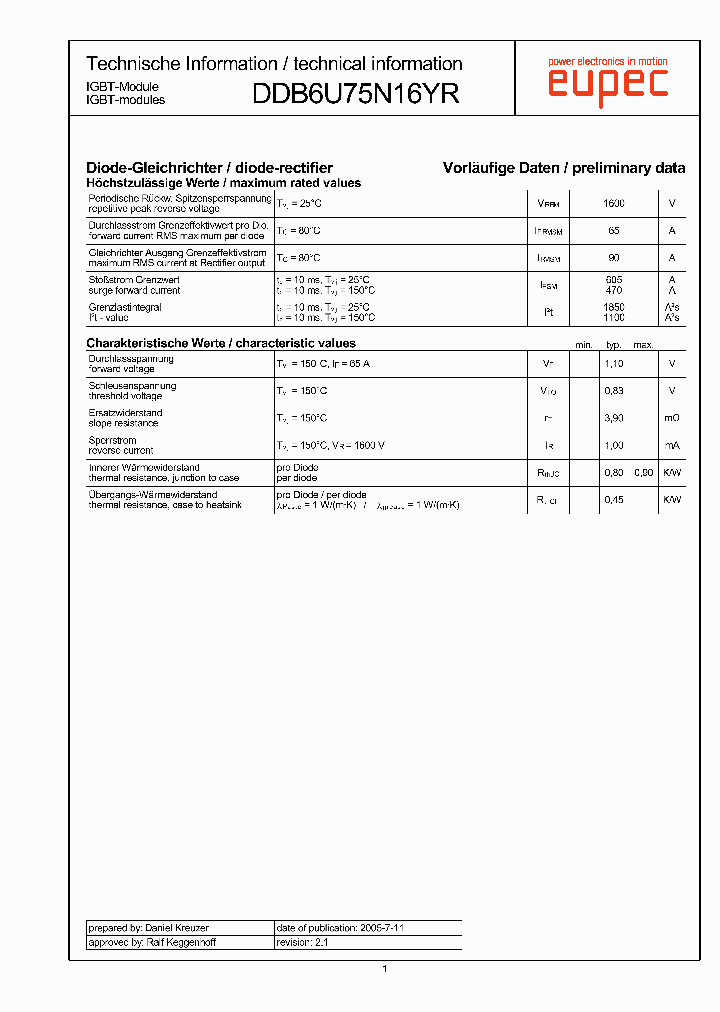 DDB6U75N16YR_918502.PDF Datasheet