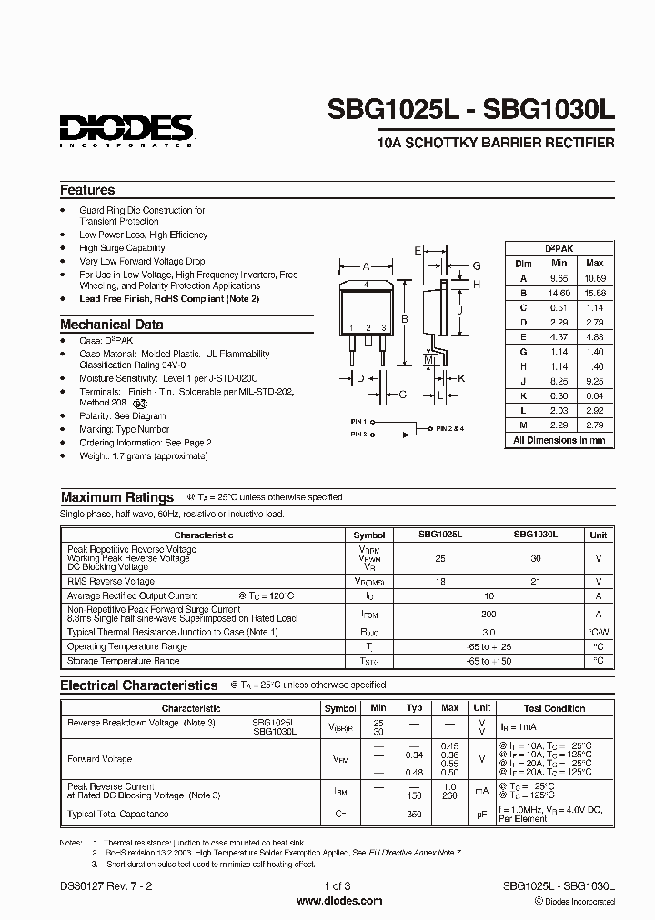 SBG1025L-T-F_548587.PDF Datasheet