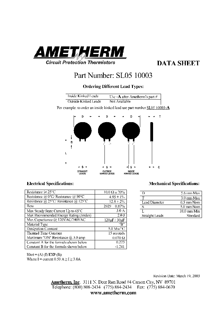 SL0510002_556171.PDF Datasheet