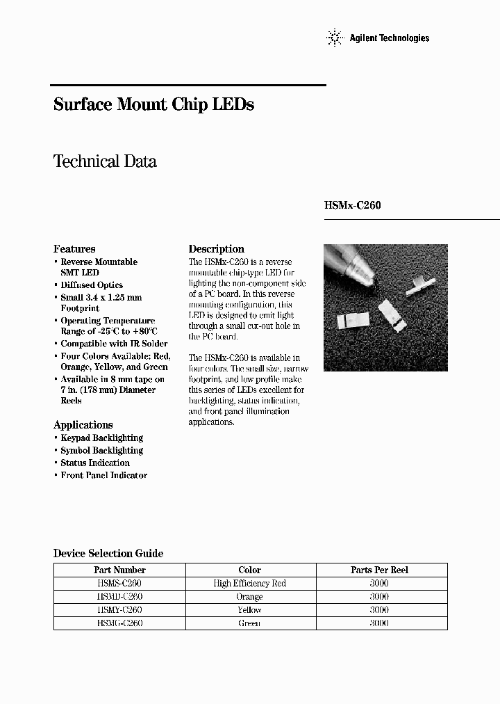 HSMS-C260_658552.PDF Datasheet