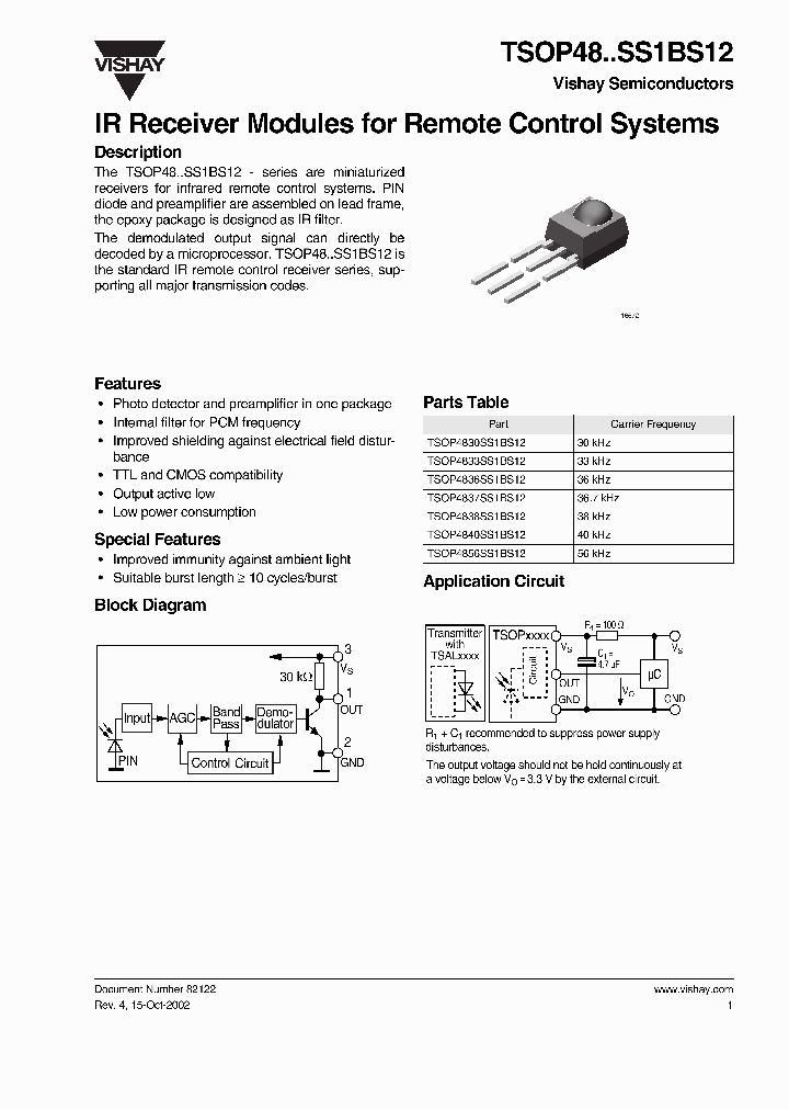 TSOP48SS1BS12_695081.PDF Datasheet