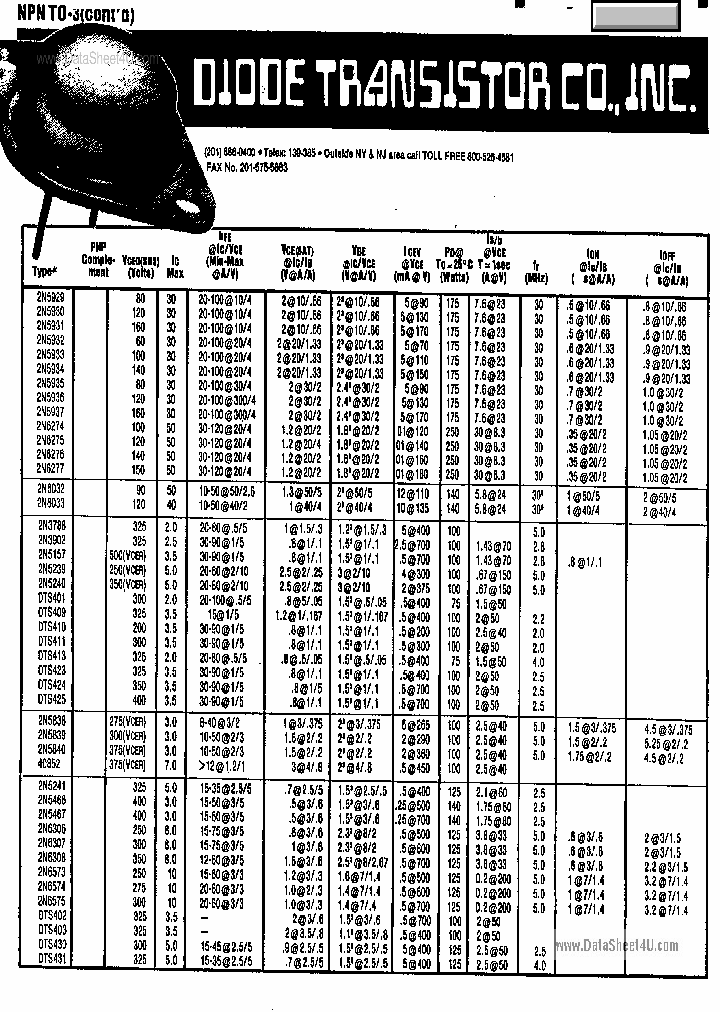 DTS-430_549980.PDF Datasheet