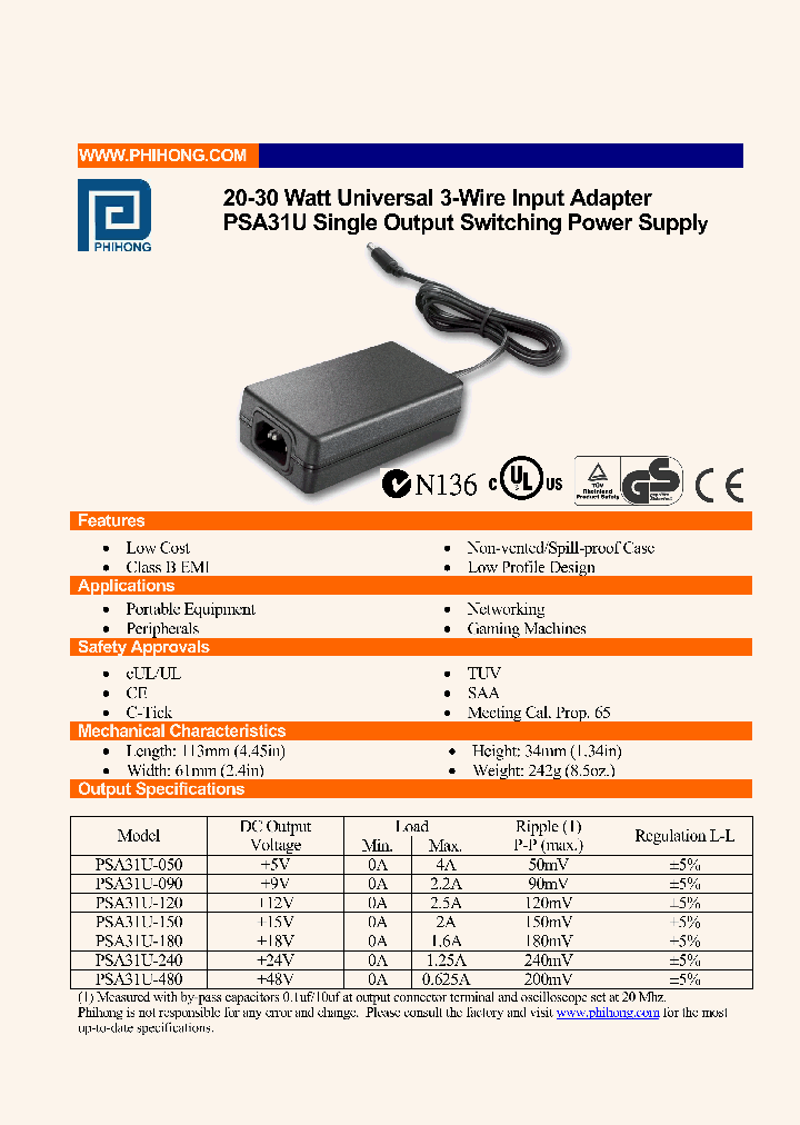 PSA31U-480_601323.PDF Datasheet