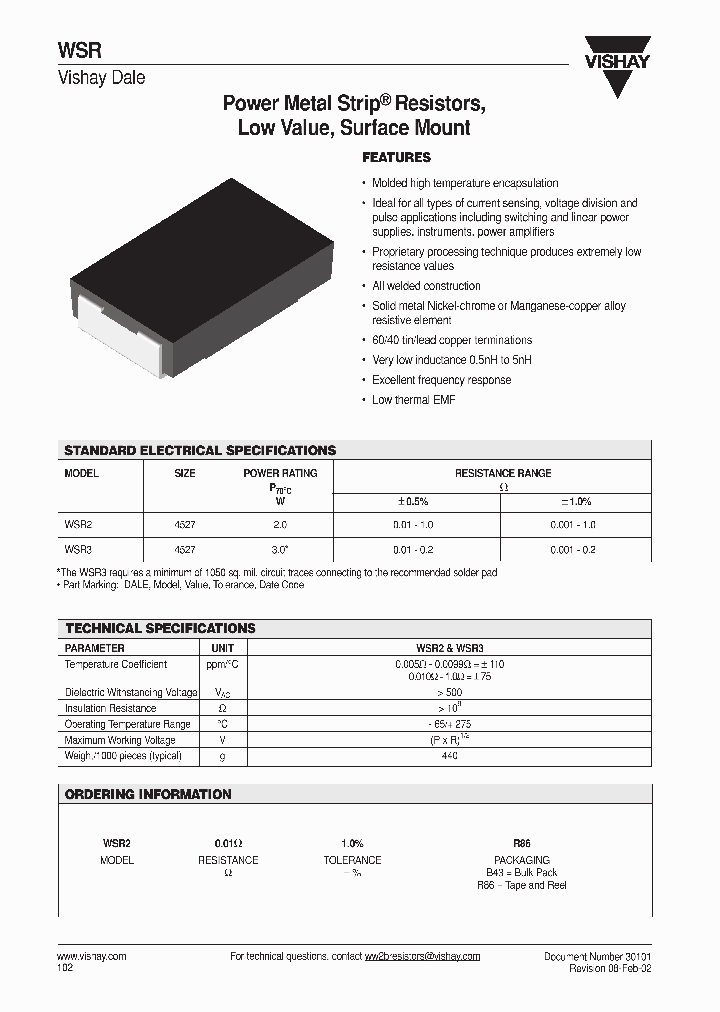 WSR_729494.PDF Datasheet