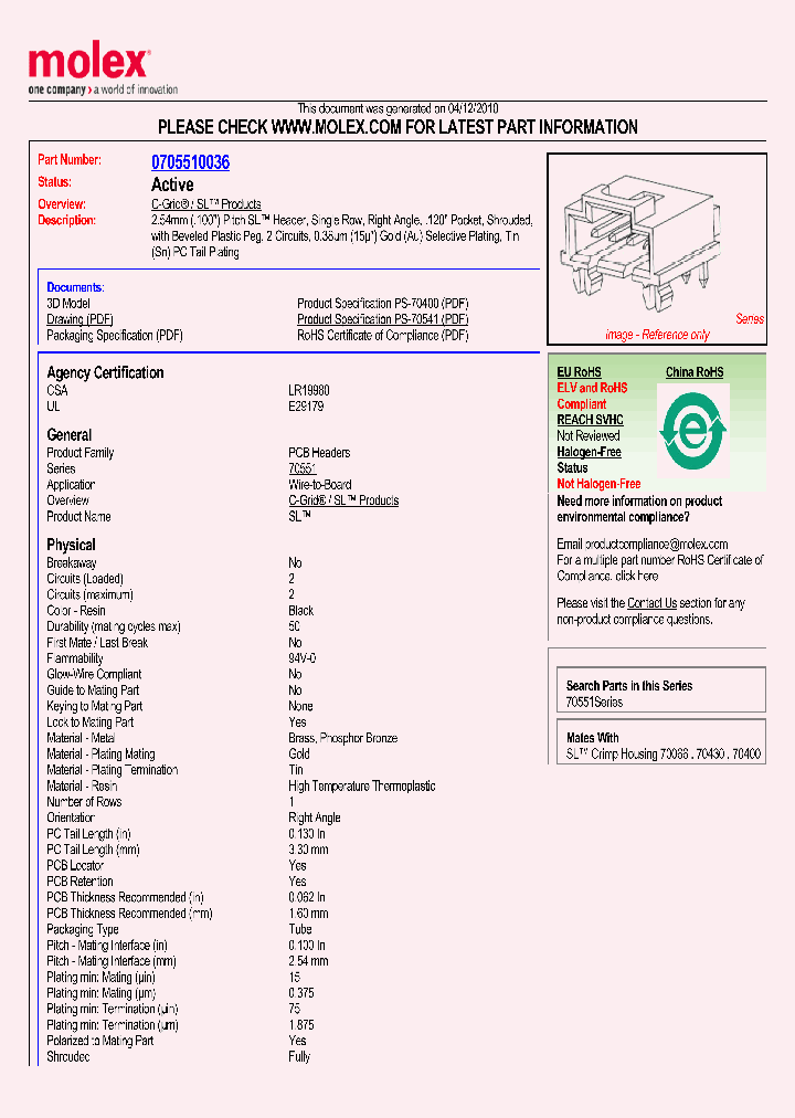 705-51-0036_960078.PDF Datasheet