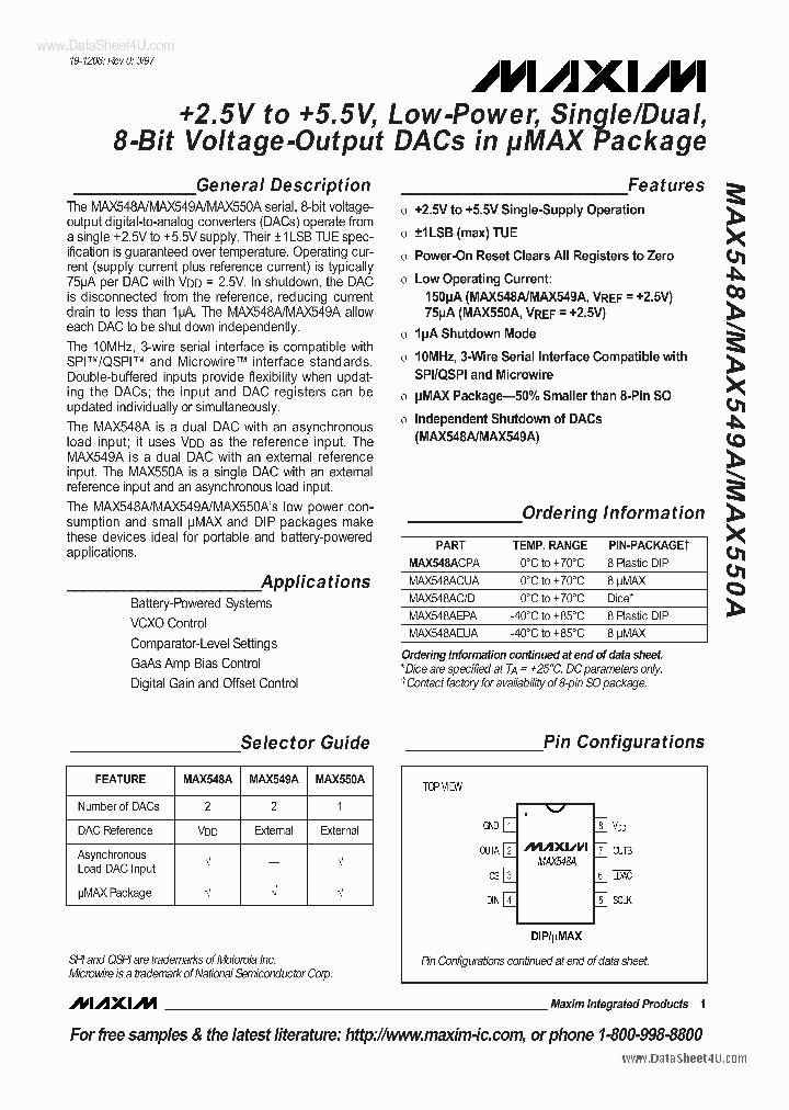 MAX549ACD_638841.PDF Datasheet