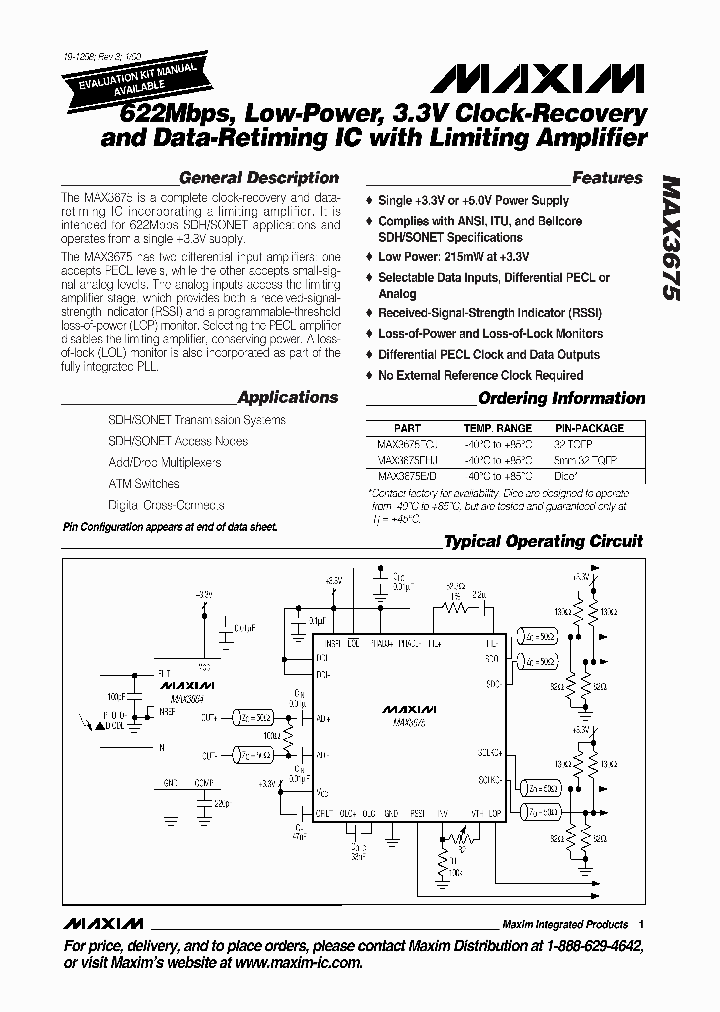 MAX3675_770688.PDF Datasheet
