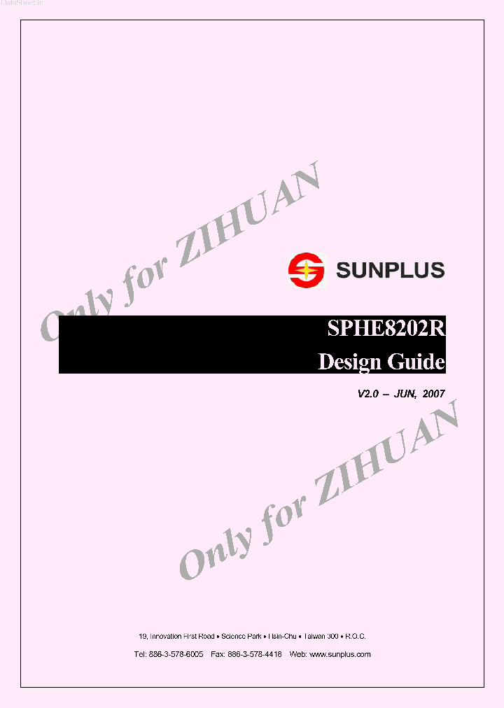 SPHE8202R_651530.PDF Datasheet