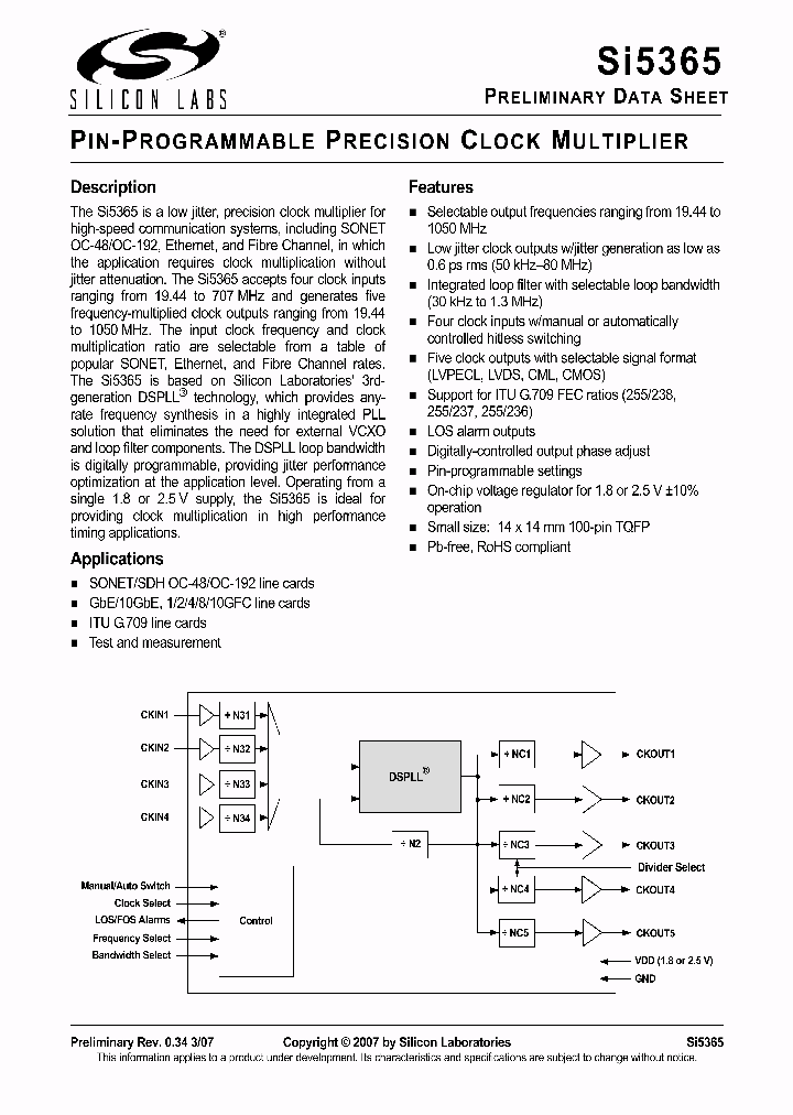 SI5365-B-GQ_970629.PDF Datasheet