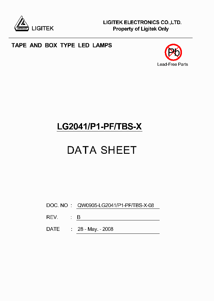 LG2041-P1-PF-TBS-X_985500.PDF Datasheet