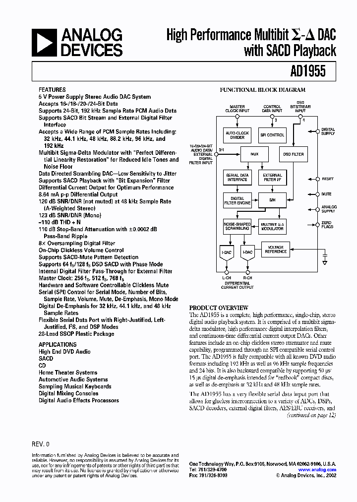 AD1955_892700.PDF Datasheet
