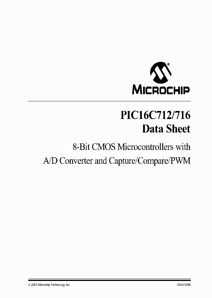 PIC16LC712_695979.PDF Datasheet