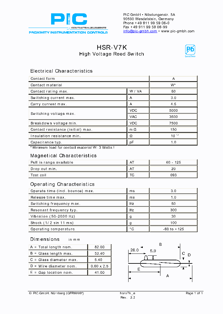 HSR-V7K_995698.PDF Datasheet