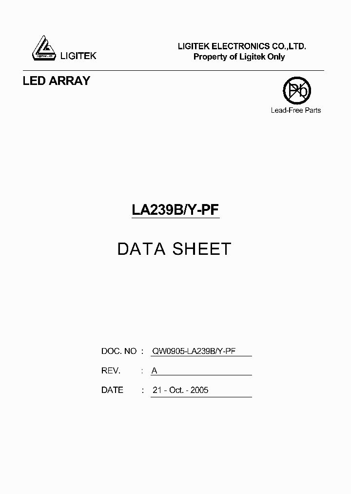 LA239B-Y-PF_1001865.PDF Datasheet