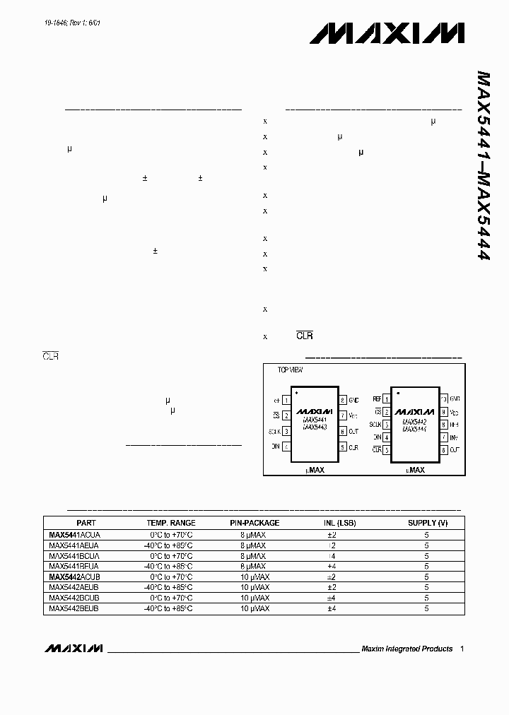 MAX5443_655909.PDF Datasheet